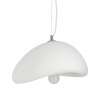 Dekoracyjna nowoczesna biała lampa wisząca designerski styl STONE DN426-300 